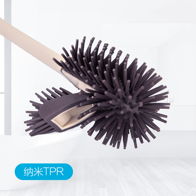 寶家潔創意軟毛馬桶刷套裝 無死角潔凈新體驗