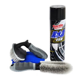 高效清潔與保護 龜牌黑水晶輪胎釉G153R評測